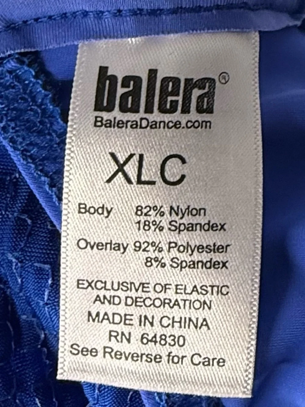Balera “Ultra Sparkle Shift Dress” SQ9068 Blue Sequin Dance Costume – Child XL